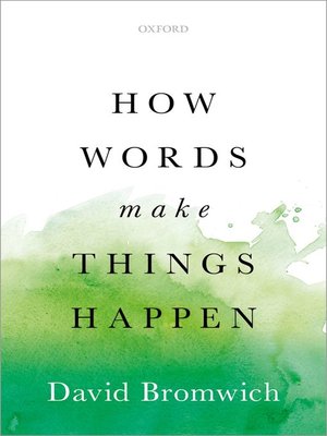 cover image of How Words Make Things Happen